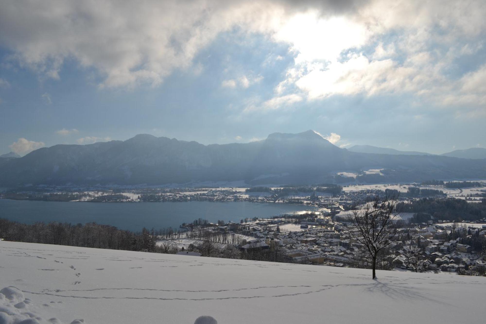 Gaestehaus Sonnenhang Lägenhet Mondsee Exteriör bild