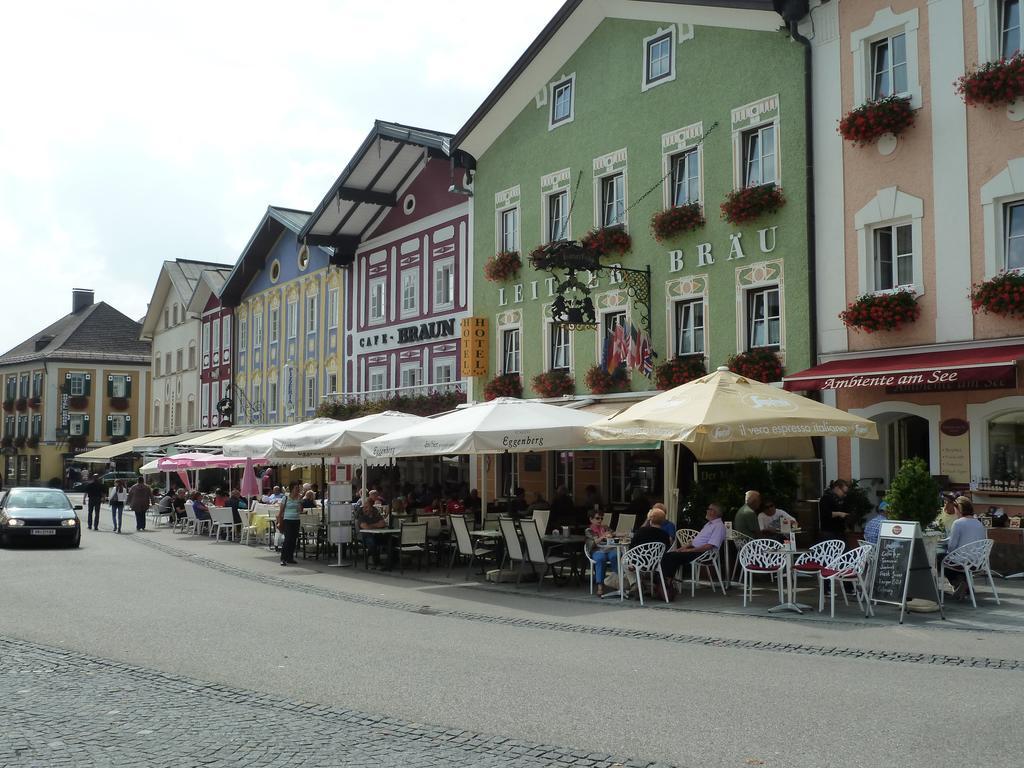 Gaestehaus Sonnenhang Lägenhet Mondsee Exteriör bild