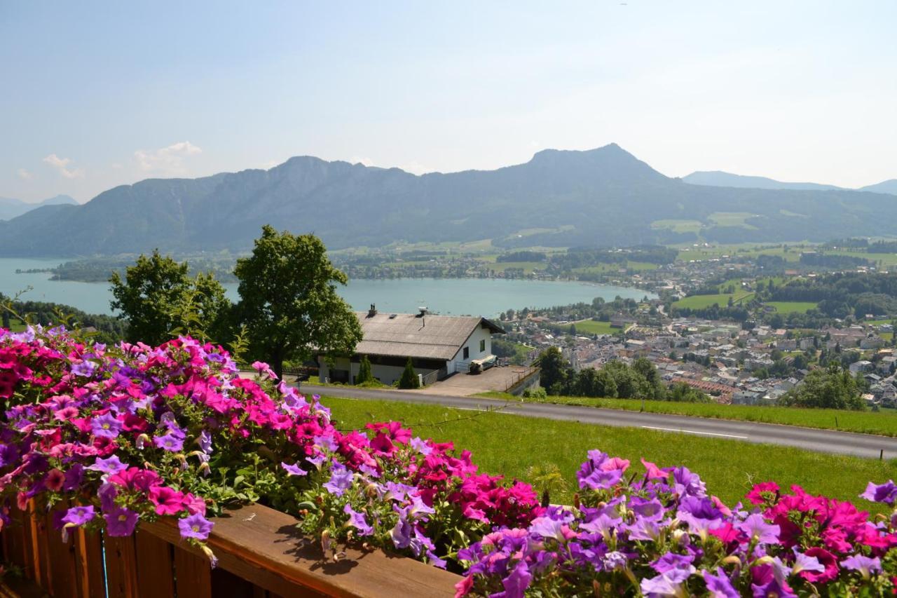 Gaestehaus Sonnenhang Lägenhet Mondsee Exteriör bild